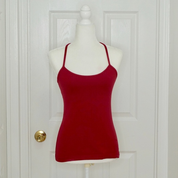 lululemon athletica Tops - LULULEMON ATHLETICA Magenta Razorback Tank Top (6)